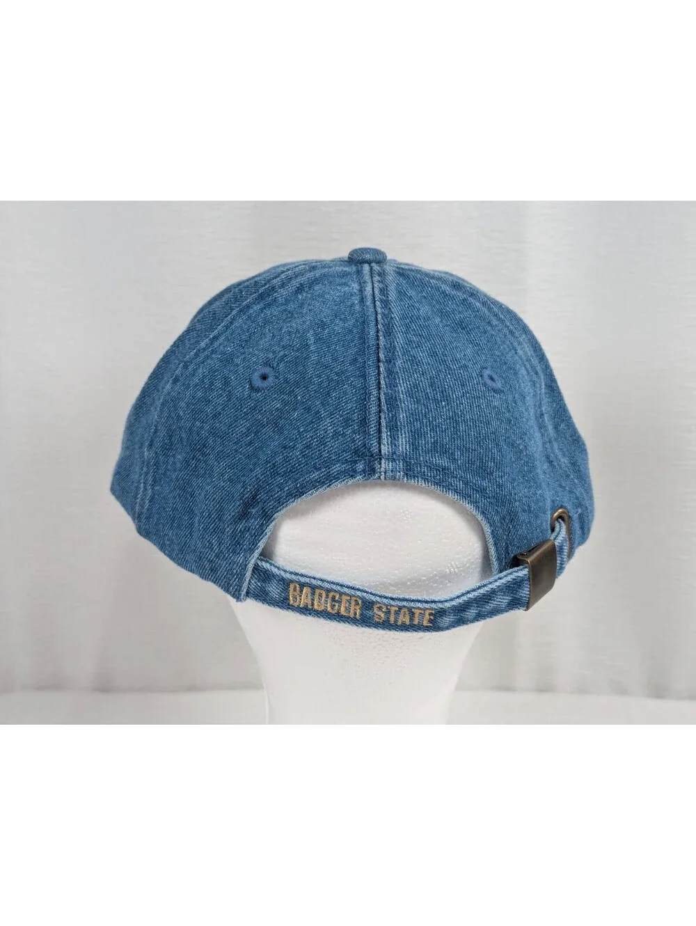 Wisconsin - Badger State - Outline Baseball Hat / Cap - Adjustable